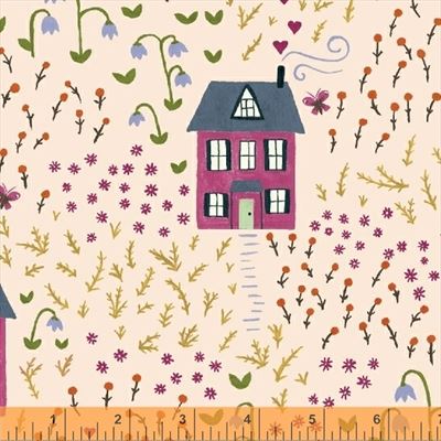 Bungalow- Little House- Peach